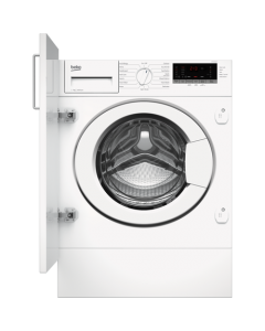 Beko WTIK74151F 7kg 1400 Spin Integrated Washing Machine - White