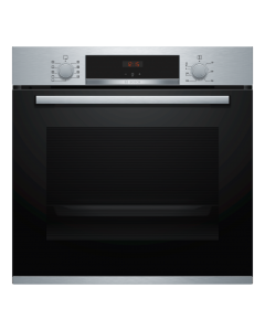Bosch HBS534BS0B Built In Electric Single Oven with 3D Hot Air - Stainless Steel