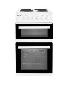 Beko EDP503W 50cm Electric Double Oven with grill Cooker - White