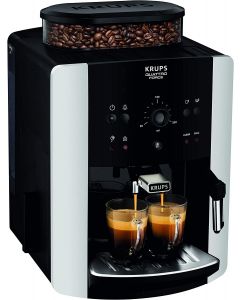 Krups EA811840 Arabica Manual Coffee Machine, 1450 W, Silver